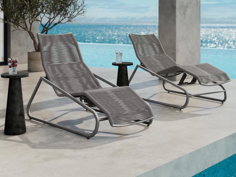 Cabana Aluminum Pool Lounge Set
