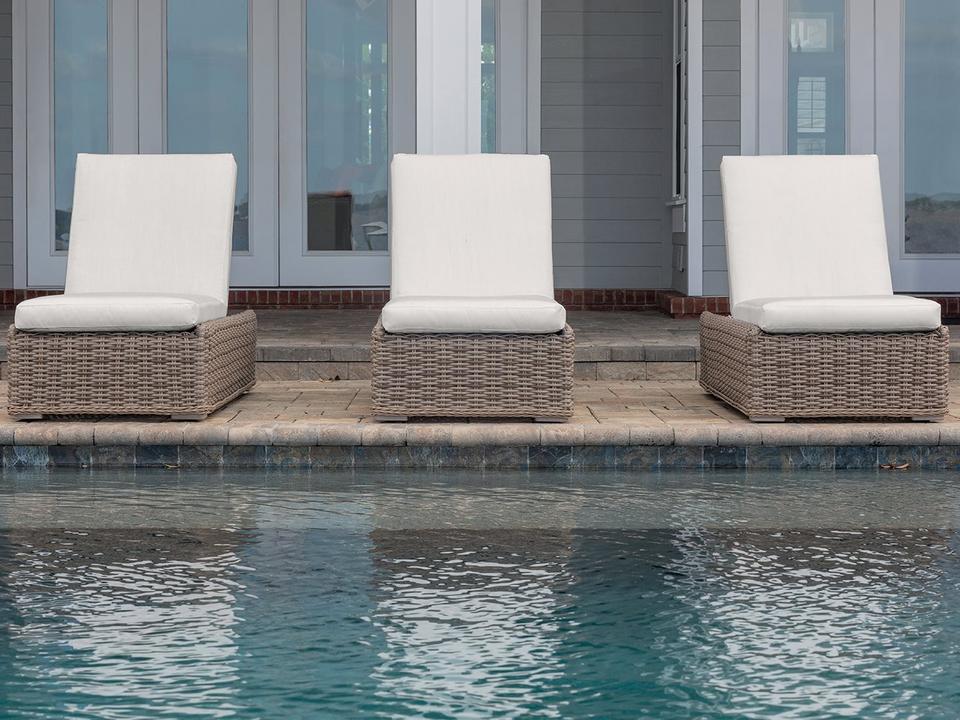 Laurent Cushion Wicker Outdoor Patio Lounge Set