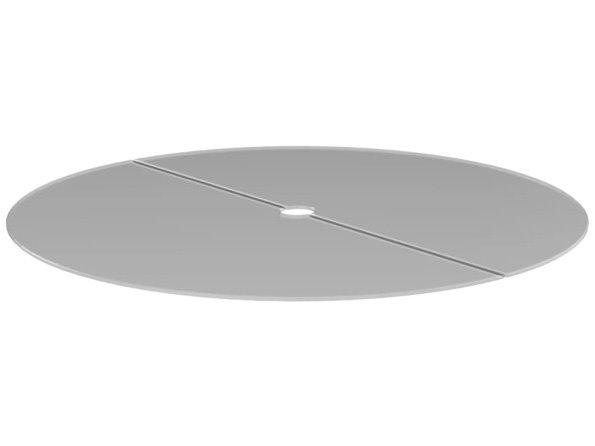 EcoSmart Fire Glass R20 Cover Plate for Fire Pit Tables