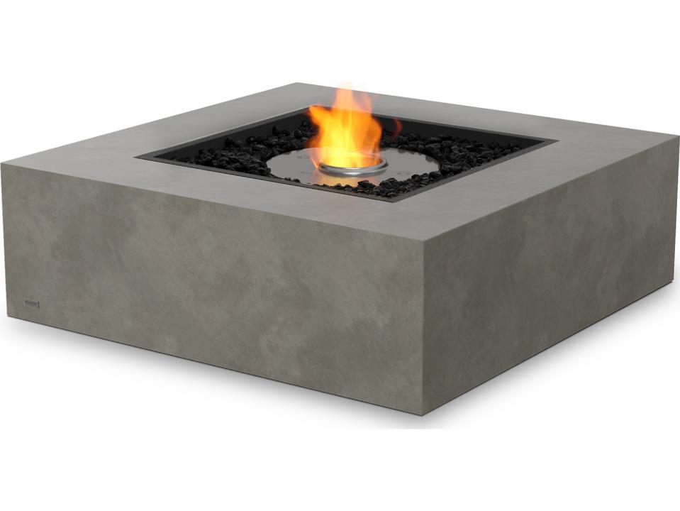 Base 40 Square Fire Pit Table with Ethanol Burner
