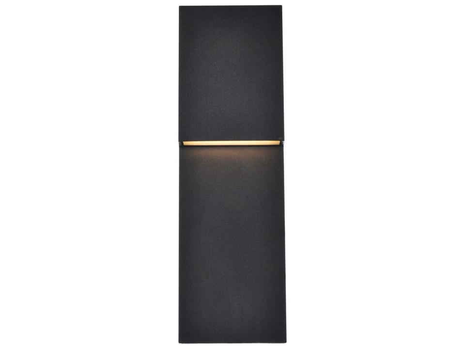 Raine 16 Inch 1-Light LED Outdoor Wall Sconce in Black