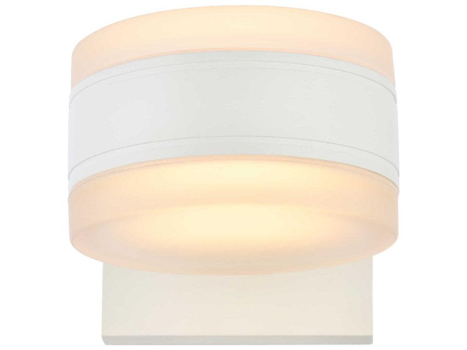 Raine LED Outdoor Wall Light in White