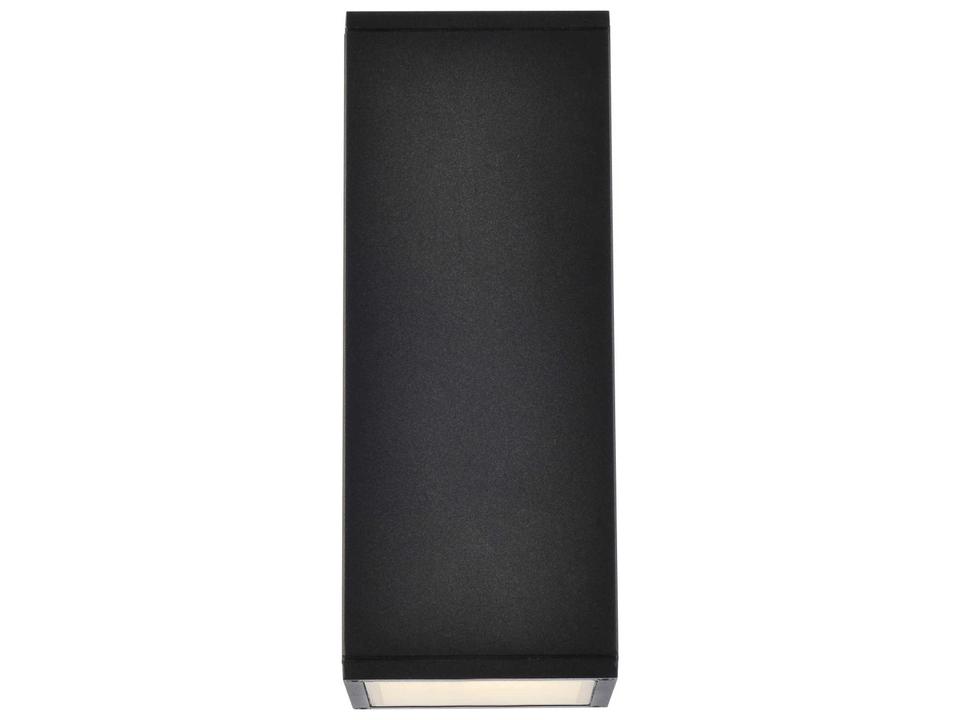 Raine 1-Light Outdoor Wall Sconce in Black