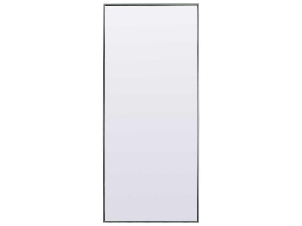 Eternity Silver Rectangular Floor Mirror