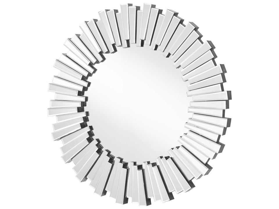 Sparkle 32-Inch Round Wall Mirror in Clear