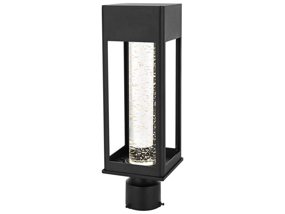Amaris 1-Light LED Outdoor Post Light in Black