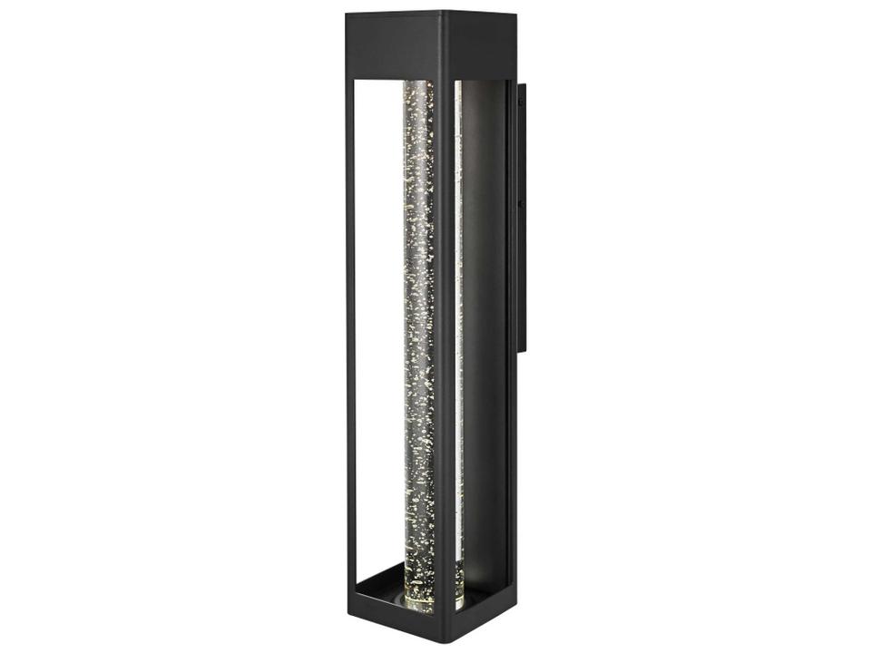 Amaris 1-Light LED Outdoor Wall Sconce in Black