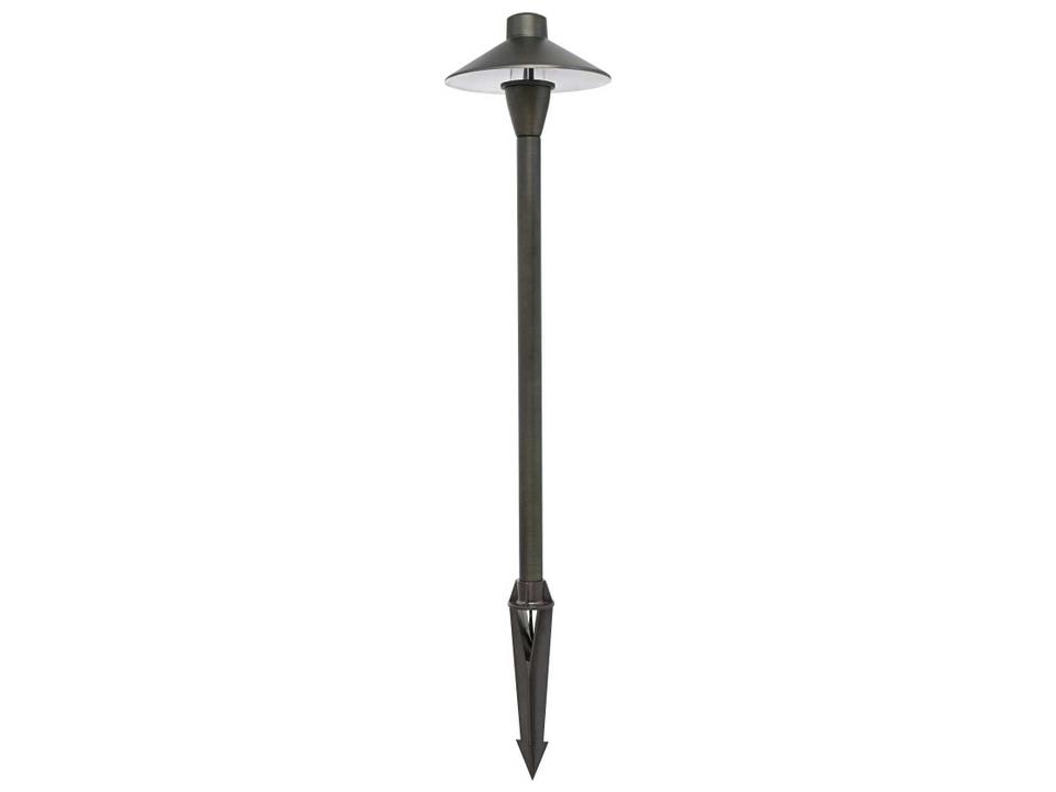 Aera 1-Light Outdoor Path Light in Dark Bronze