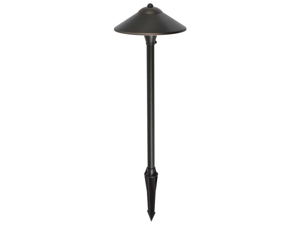 Aera Modern Outdoor Path Light in Dark Bronze