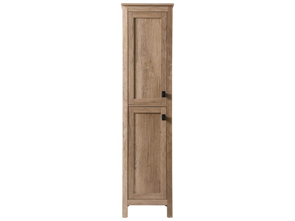 Adian Bathroom Storage Freestanding Cabinet in Natural Oak