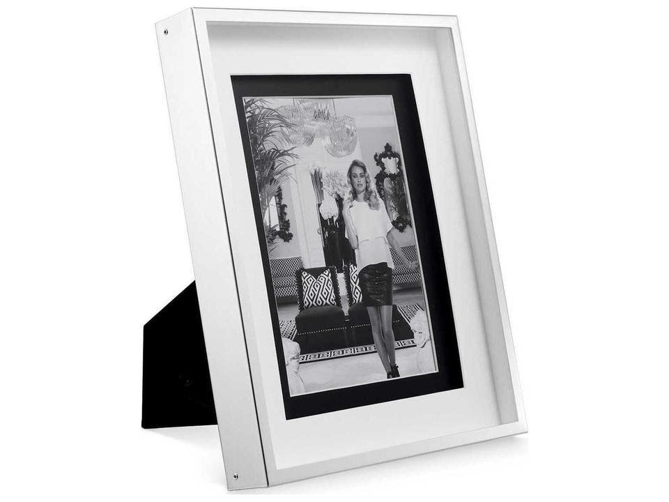 Gramercy L Silver Picture Frame