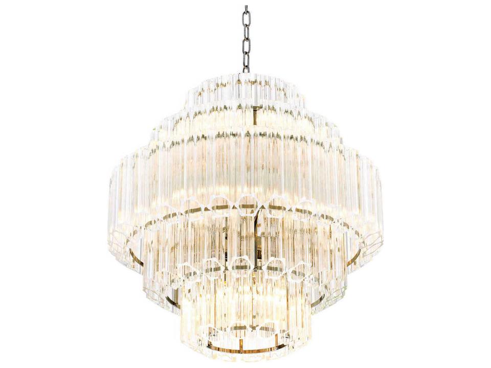 Vittoria S Nickel Chandelier