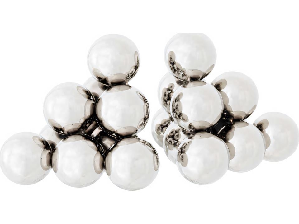 Carioca Set of 2 Nickel Bookend