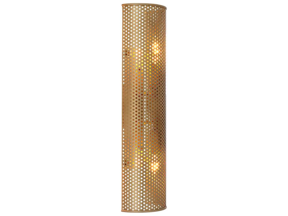 Morrison 2-Light Wall Sconce in Antique Brass Perforated Metal