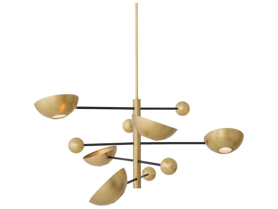 Salinas Antique Brass Chandelier