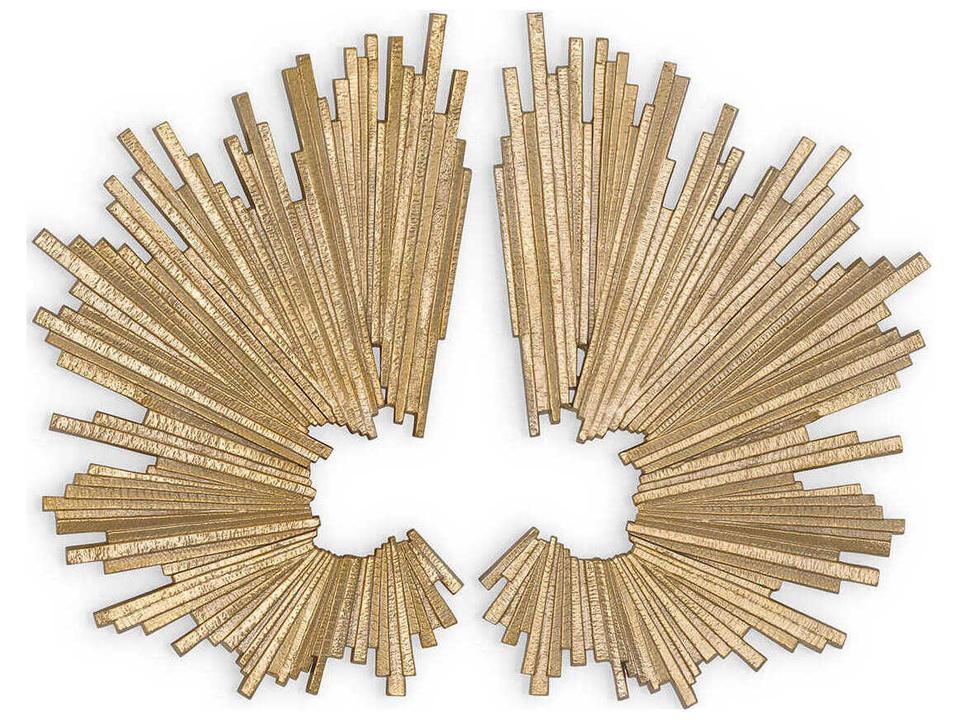 Bryant Gold Set of 2 Wall Object