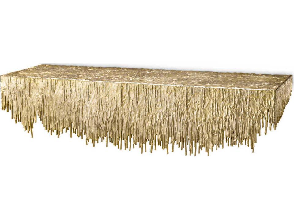 Table Grove Gold Wall Console