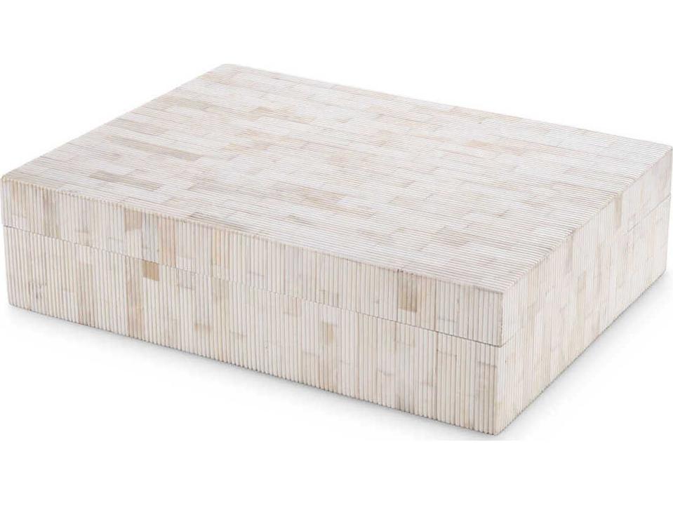 Scoop L Natural Bone Box
