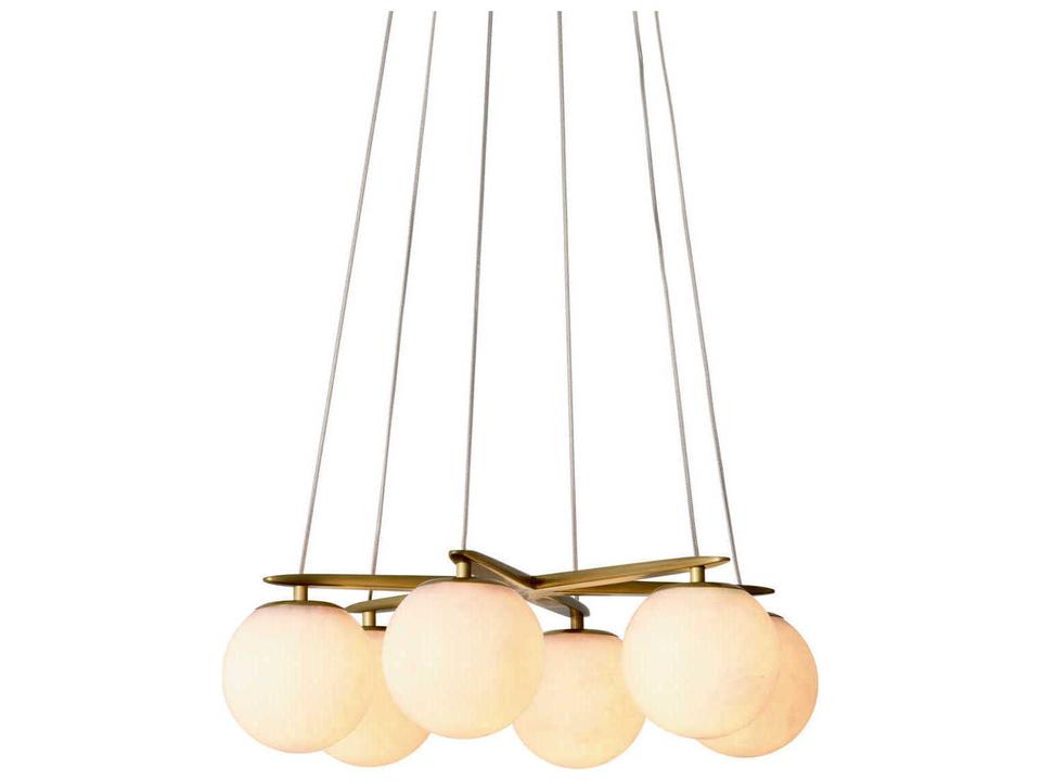 Morro Antique Brass Chandelier