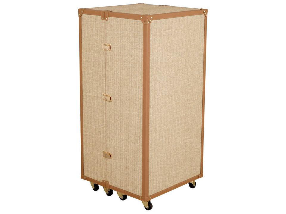 Martini Bianco Rattan Look Bar Cabinet