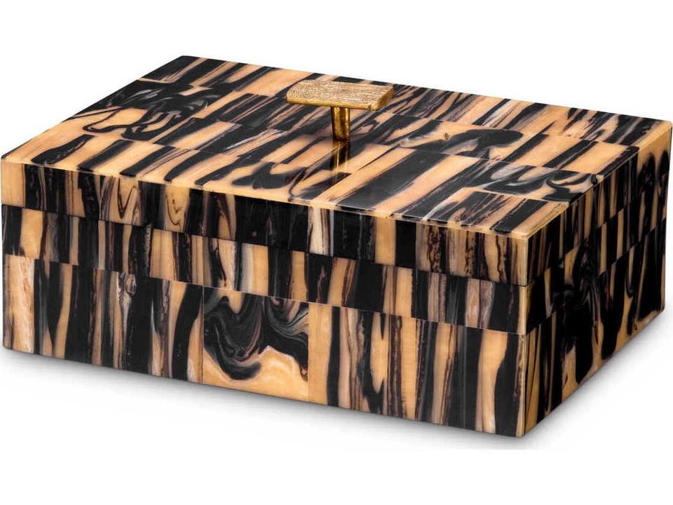 Capitola S Black Brown Box