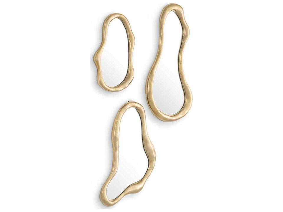 Viterbo Gold Set of 3 Mirror