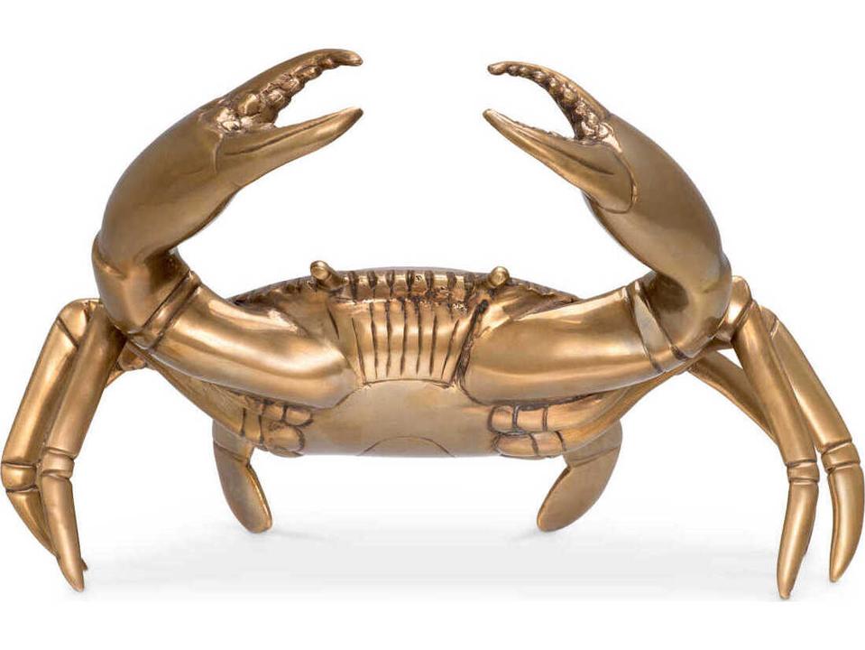 Crab Vintage Brass Object