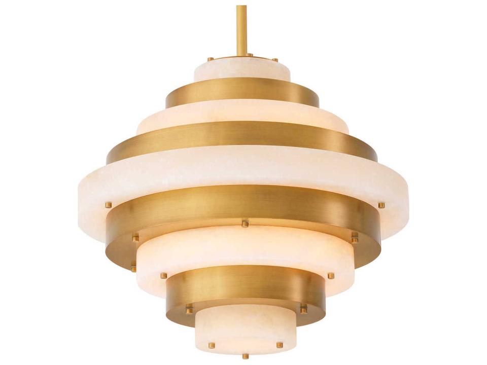 Lazzari Antique Brass Chandelier