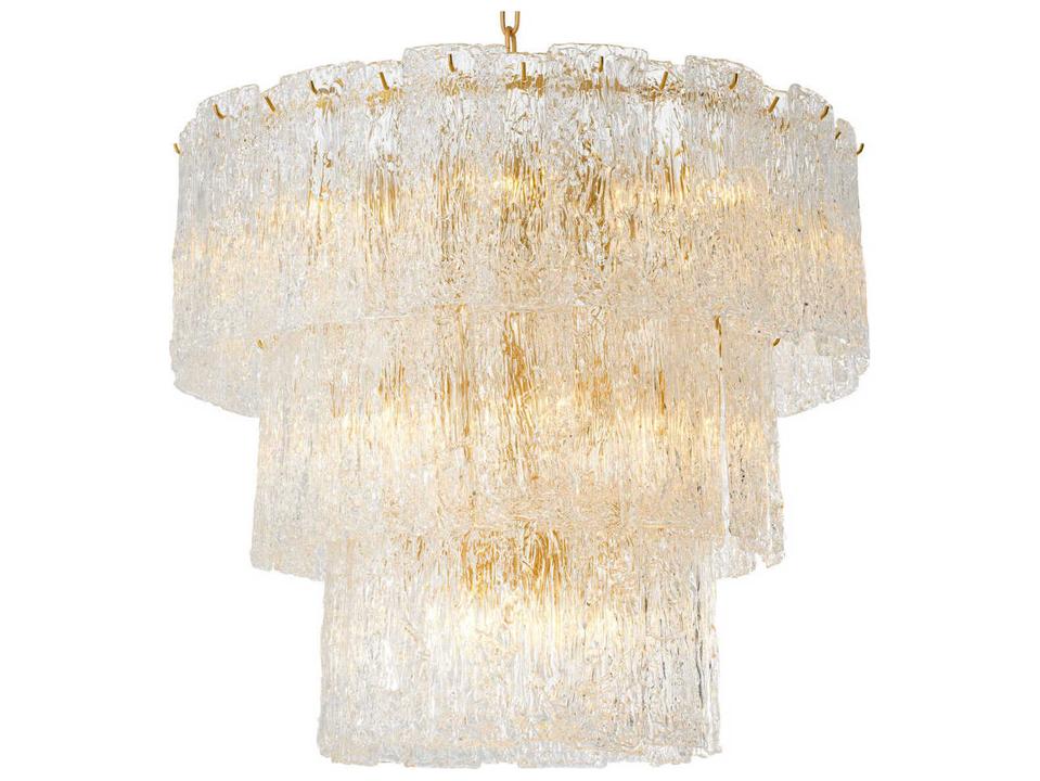 Almeria Antique Brass Chandelier