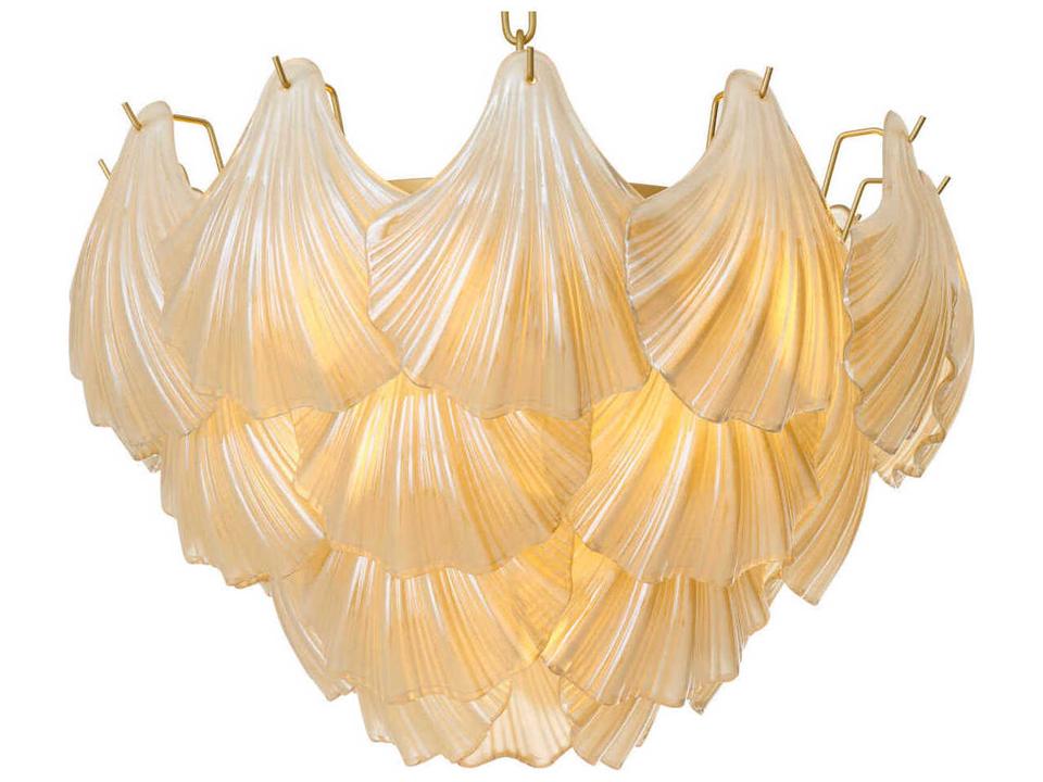 Ibiza Antique Brass Chandelier