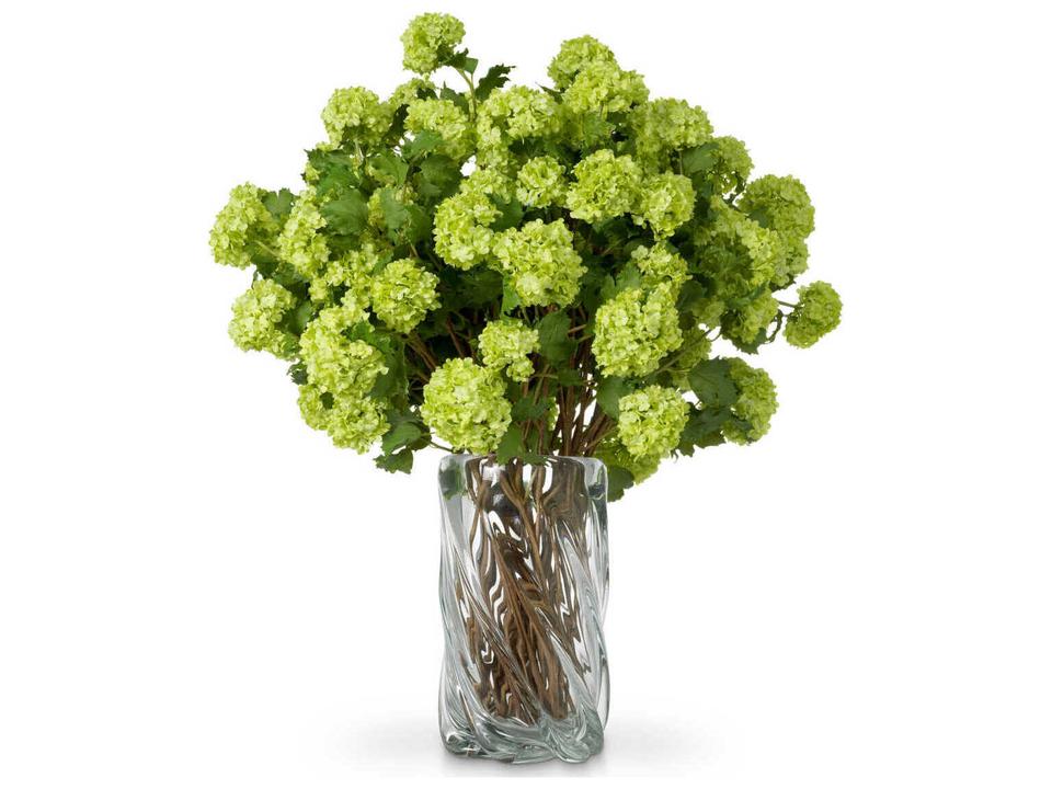 Hydrangeas Of Snowball Green Real Touch Pcs Bouquet