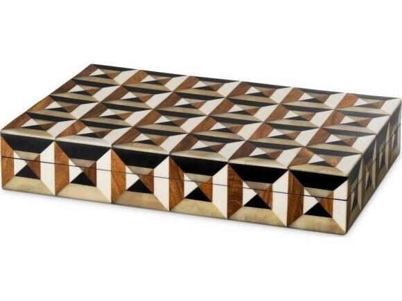 Ethnicraft Box Marwood S Brown Black White