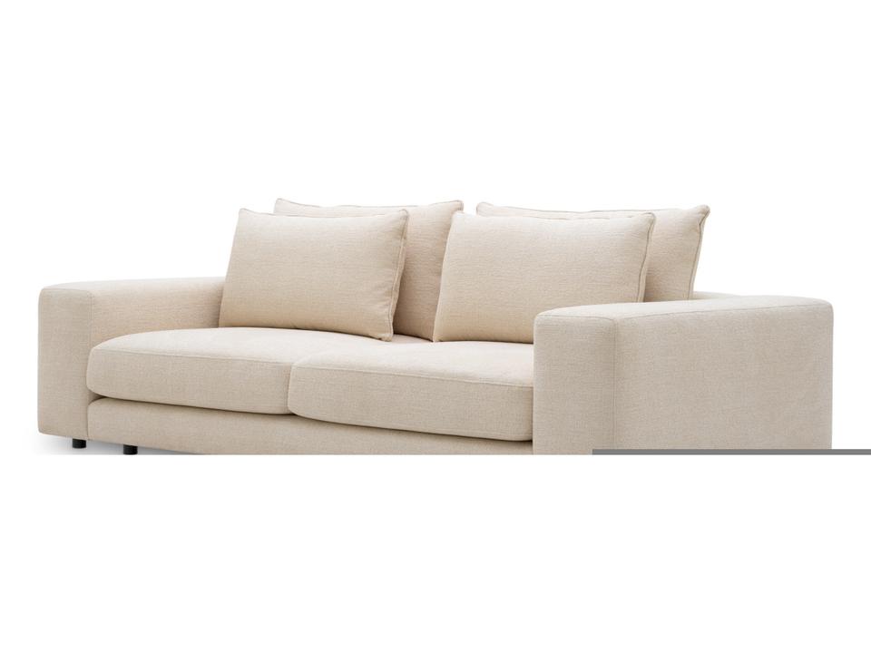 Nuoro Beige Upholstered Sofa