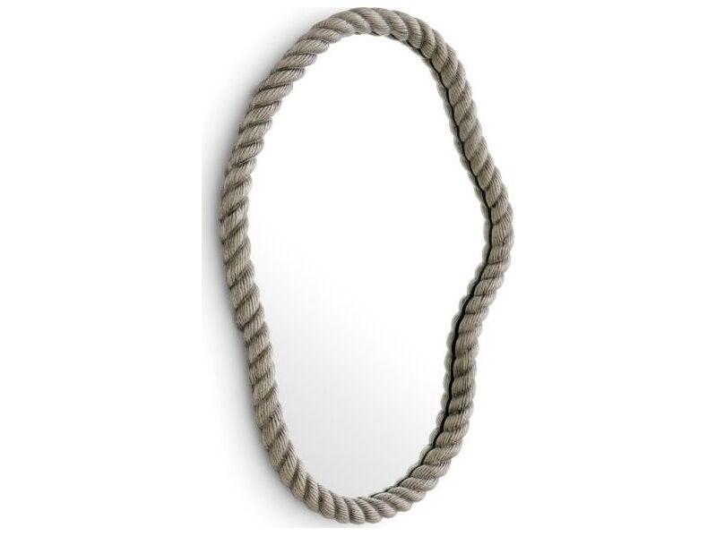 Ethnicraft Mirror Elvington M Antique Nickel Finish
