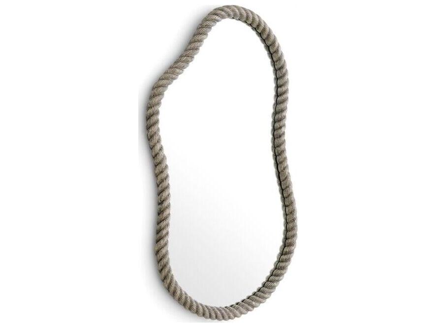 Ethnicraft Mirror Elvington L Antique Nickel Finish