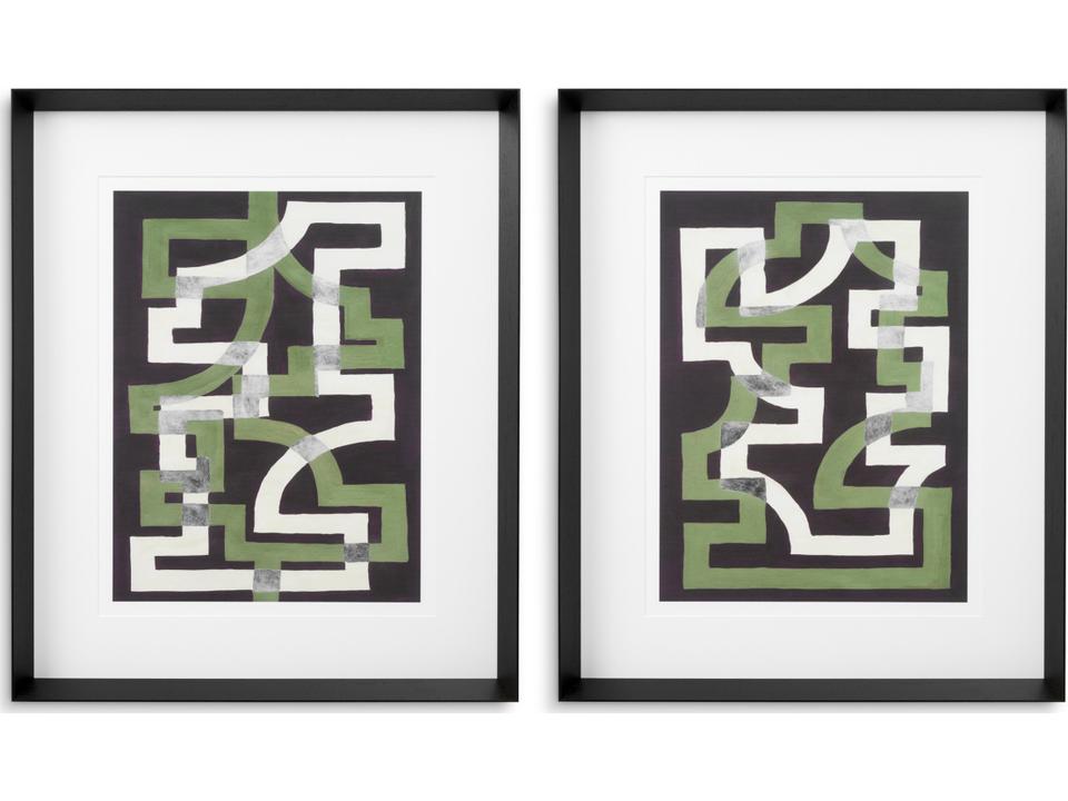 Print Window Trellis By Michael Willett Set Of 2