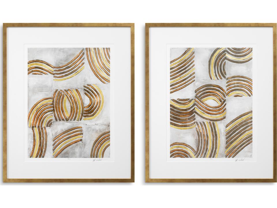Print Refined Catena By Michael Willett Set Of 2