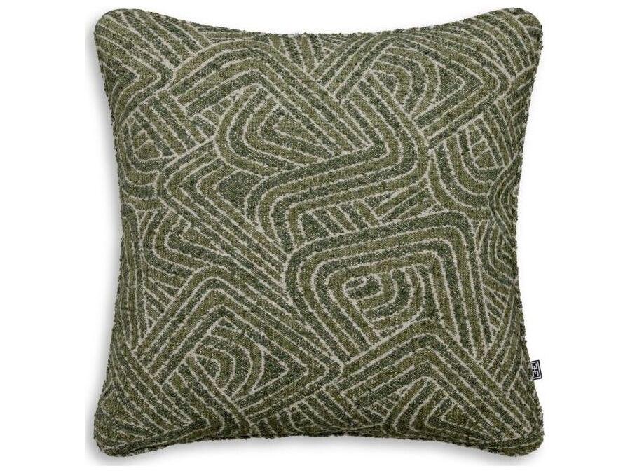 Ethnicraft Throw Pillow Camari L Green