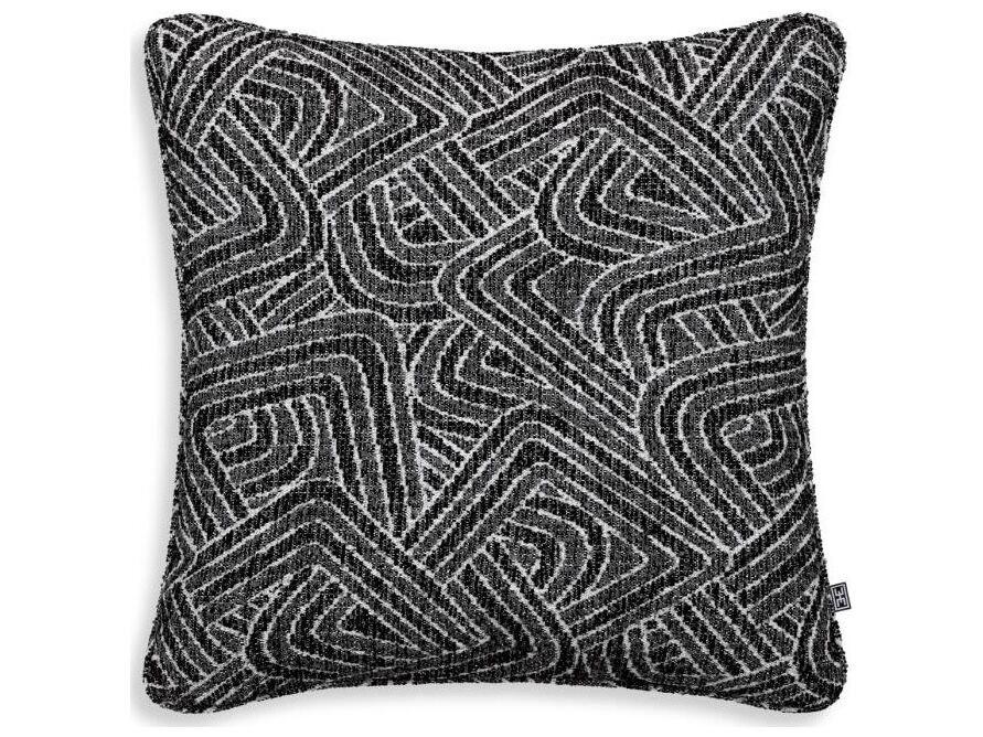 Ethnicraft Throw Pillow Camari L Black