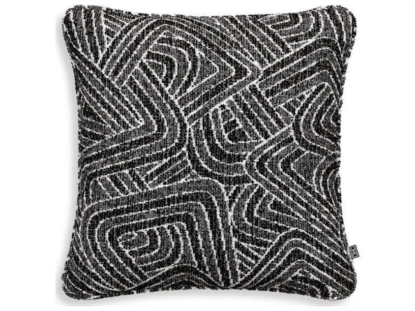 Ethnicraft Throw Pillow Camari S Black