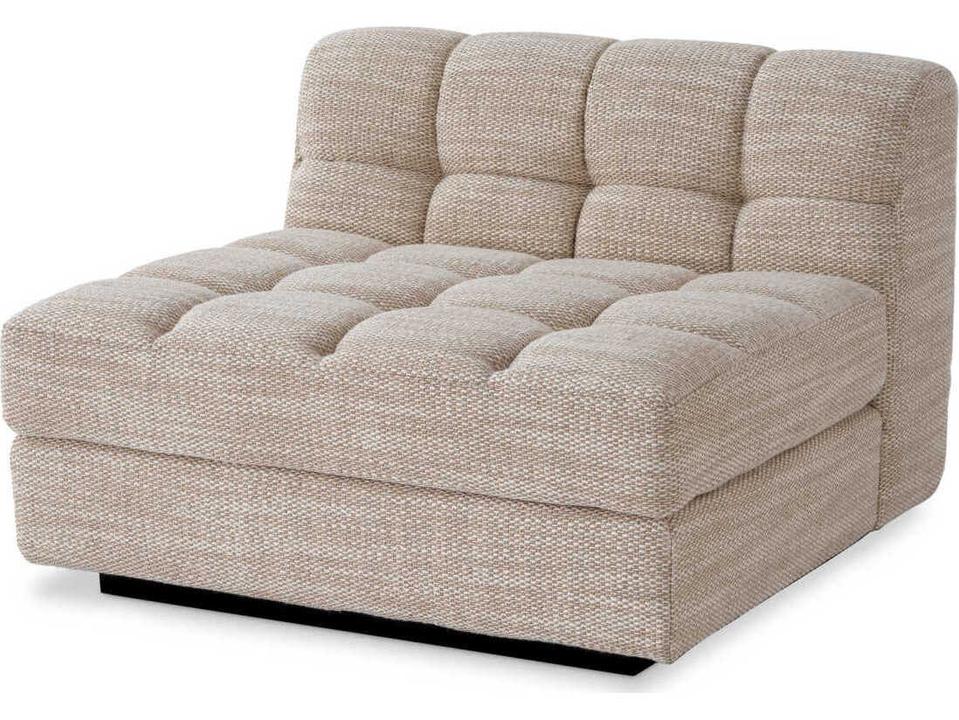 Dean 1-Piece Modular Sectional Sofa in Skyward Sand Fabric