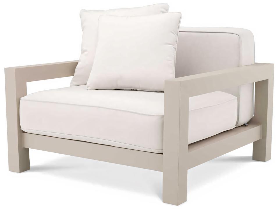 Cap-Antibes Aluminum Lounge Chair Sunbrella Sand