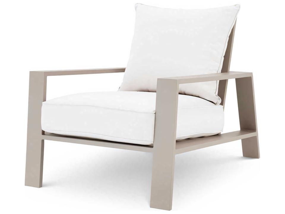 Belle Vue Sunbrella Lounge Chair in Sand