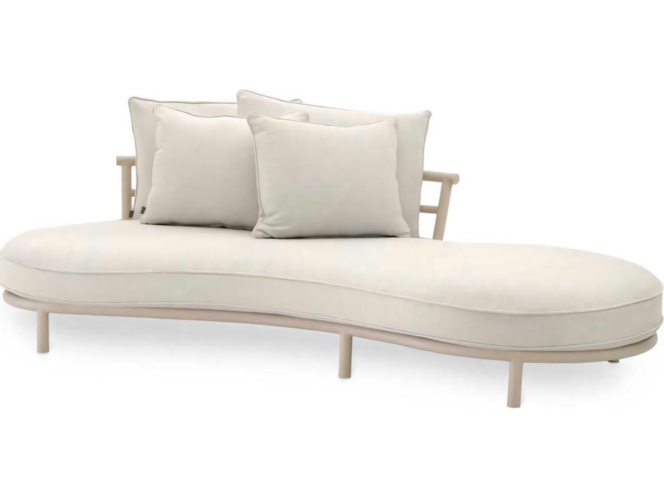 Sand Finish Lewis Off-white grey Sofa