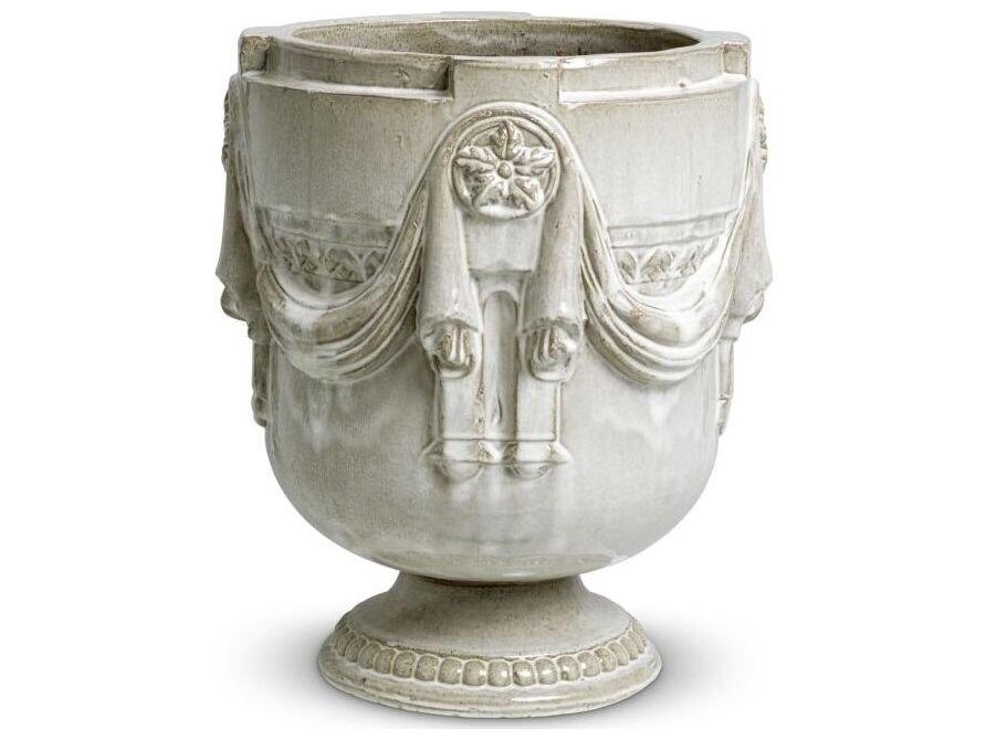 Chandler Outdoor Planter in Light Grey