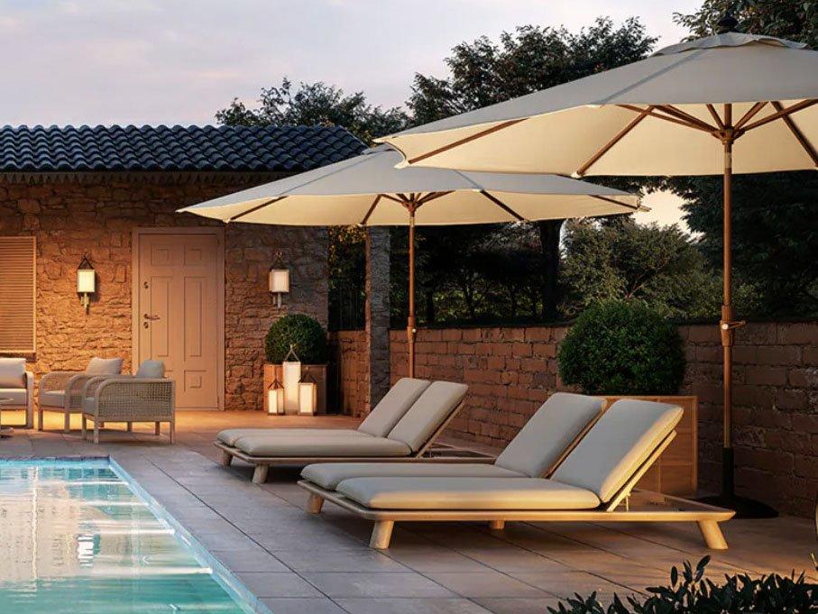 Weston Natural Teak Lounge Set