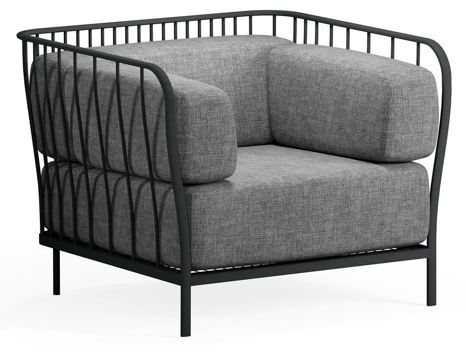 Cannolè Steel Lounge Chair