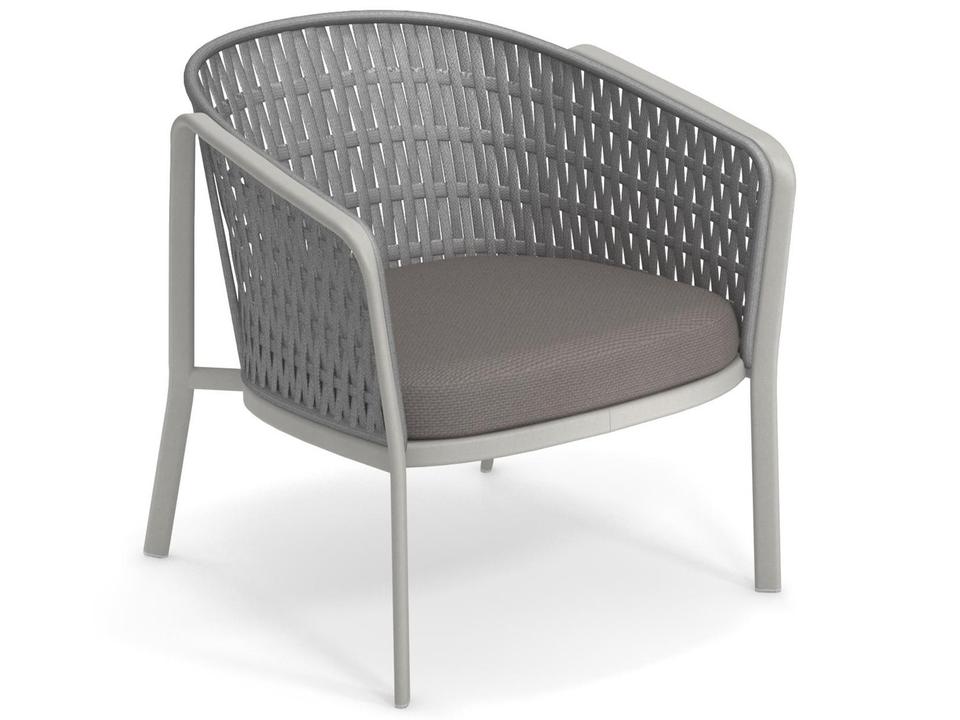 Carousel Aluminum Flat Rope Lounge Chair