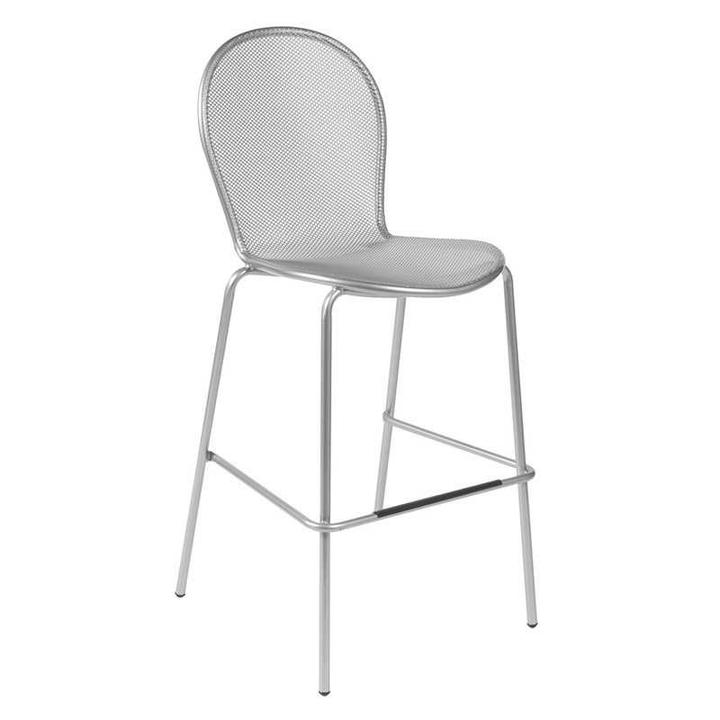 Ronda Steel Stacking Patio Bar Stool