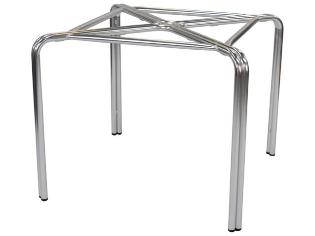 Zeus Aluminum Square Table Base